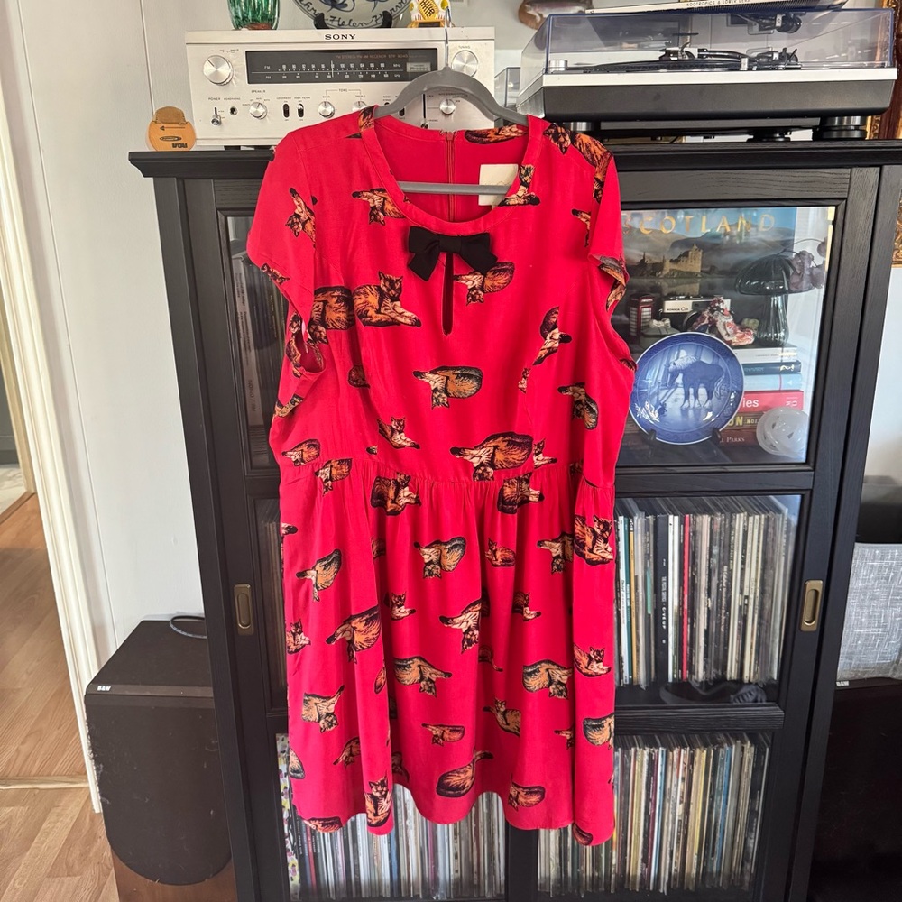 ModCloth Cat Dress